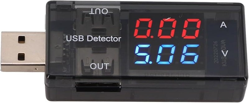 USB Tester Dual Display Digital Power Meter Battery Capacity Voltage Current Monitor - Image 4
